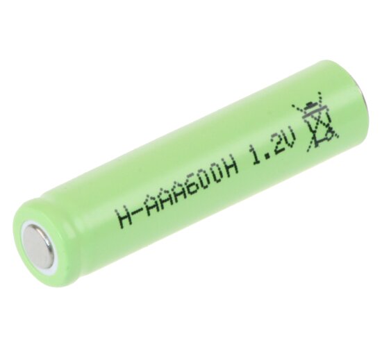 Mexcel Akku AAA 1,2V / 600mAh NSAAA600HT Hochtemperatur