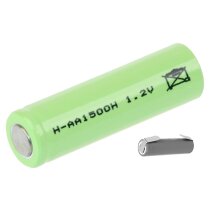 Mexcel Akku AA 1,2V / 1500mAh NS1500AAHT Hochtemperatur...