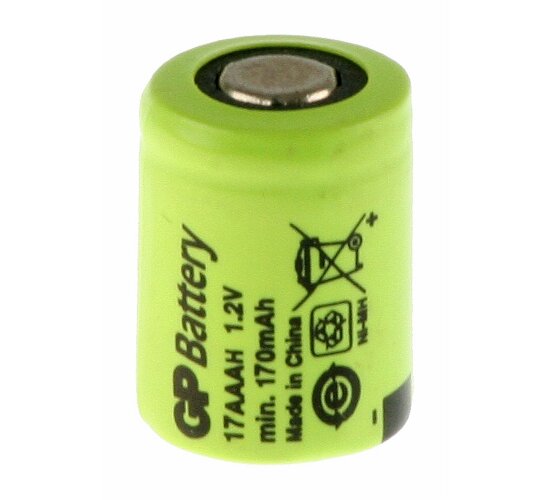 GP Akku 1/3 AAA 1,2V / 170mAh NiMh GP17AAAH