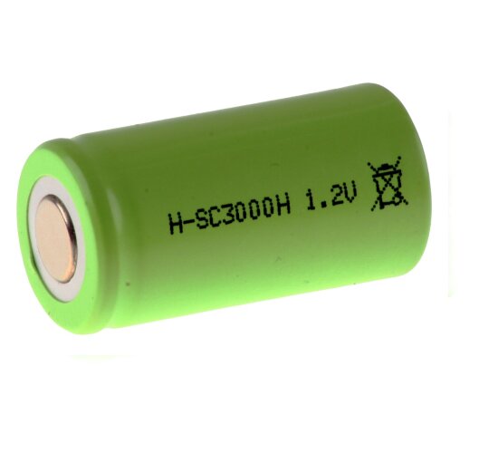 Mexcel Akku Sub-C 1,2V / 3000mAh NS3000SCHT Hochtemperatur NiMh