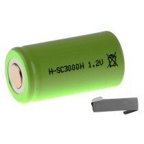 Mexcel Akku Sub-C 1,2V / 3000mAh NS3000SCHT...