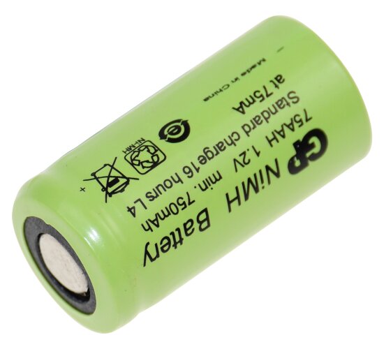 GP Akku 2/3 AA 1,2V / 750mAh GP75AAH NiMh