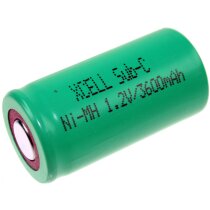 XCell Akku Sub-C 1,2V / 3600mAh NiMh X3600SCR Hochstrom