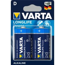 Varta Longlife Power Alkaline 9V Batterie 2er Blister 4922