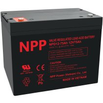 NPP Blei-Akku NPD12-75 12V / 75Ah zyklenfest Anschluss:...