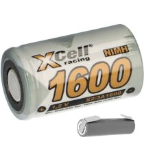 XCell Akku 2/3 A 1,2V / 1600mAh NiMh Hochstrom...