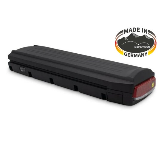 EBV E-Bike Battery, kompatibel zum Gazelle Innergy Antriebssystem 36V - 11,4Ah / 416Wh - Gepäckträger