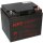 NPP Blei-Akku NPD12-45 12V 45Ah zyklisch Anschluss: T14 (M6)