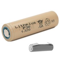 Lithplus L18650-2.0 1950mAh - 30A Ersatz Akku für...