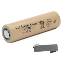 Lithplus L18650-2.0 1950mAh - 30A Ersatz Akku für...