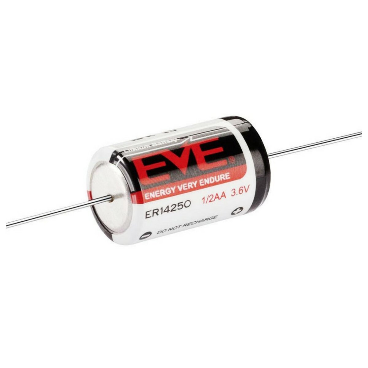 Pile EVE ER14250 - 3.6V - 1/2 AA - 1200mAh - Avec Connecteur - Neuve