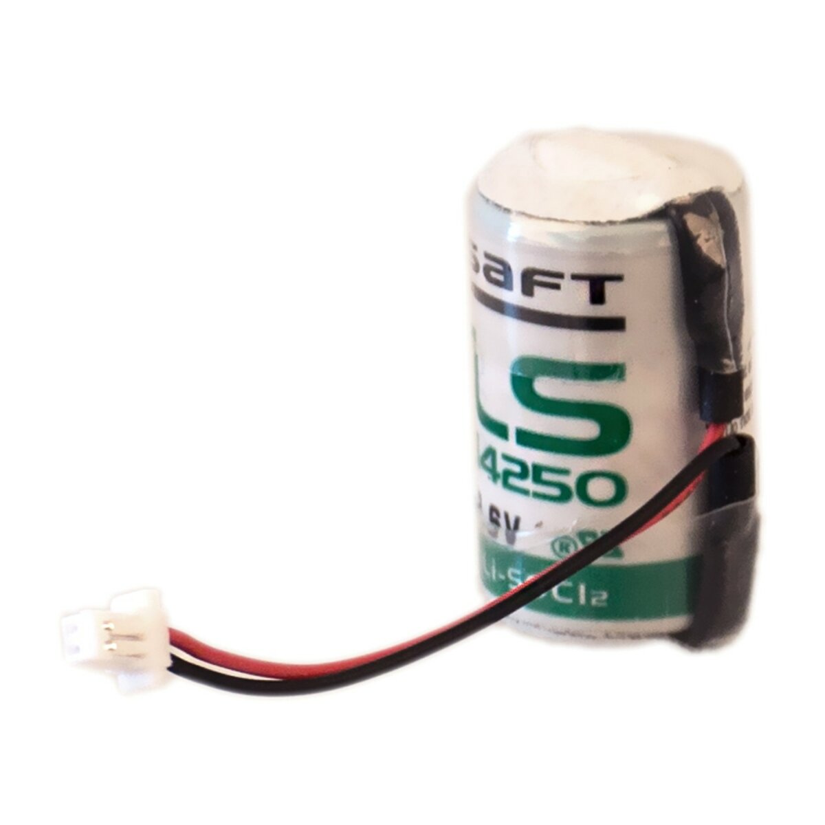 Saft Batterie LS14250 1/2 AA Lithium-Thionylchlorid 3,6 V mit JST Ste