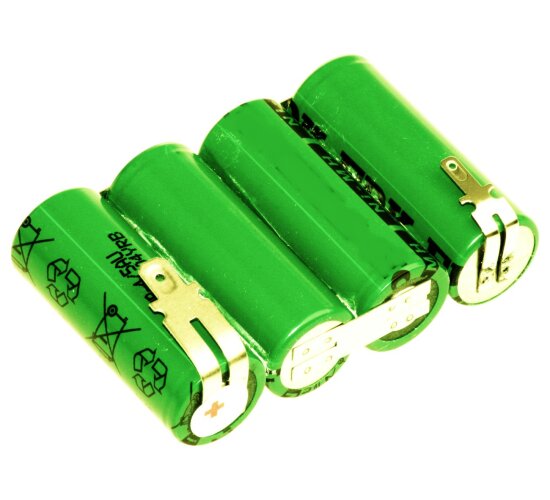 Xcell AkkuPack  mit Faston +4,8mm -2,8mm 4,8V 2200 mAh Akku Accu Ersatzakku