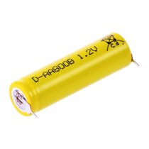 Mexcel Akku AA 1,2V / 800mAh NiCd Mignon Industrial...