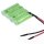 Mexcel Akkupack 4,8V/1500mAh NiMh AA Hochtemperatur 4S  m Silikonkabel 0,5 qmm