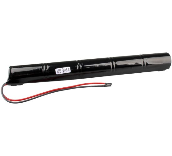 Akkupack 6V 4500 mAh NiCd Akku HT Säule5  mit Silikonkabel 200 mm 1,5 mm