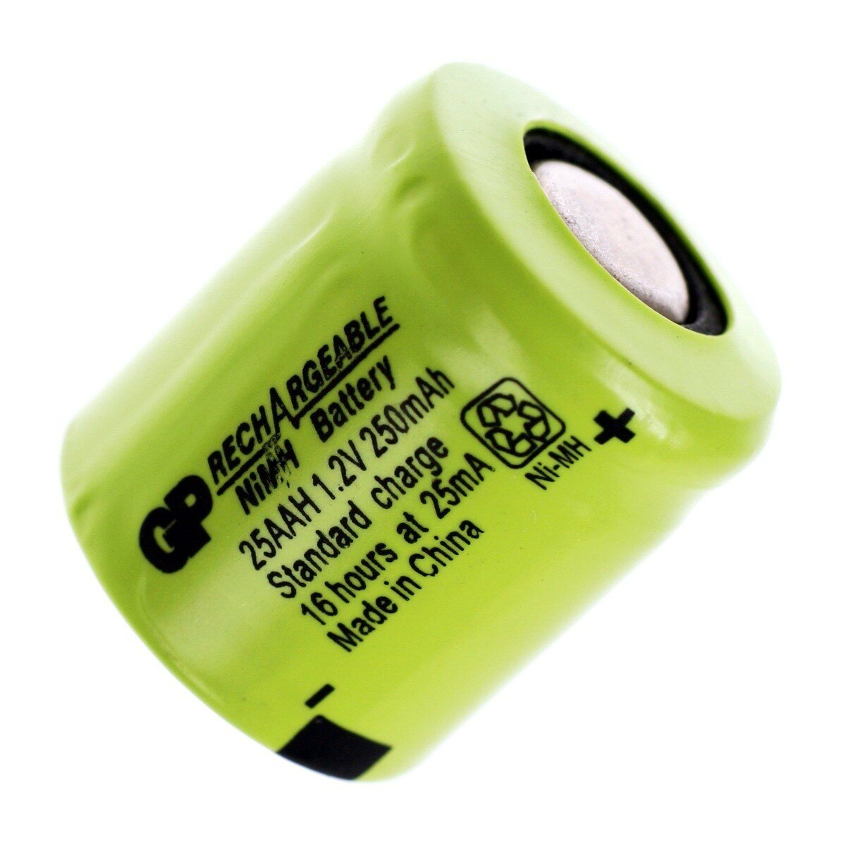 GP Akku 1/3 AA 1,2V / 250mAh GP25AAH, 2,38