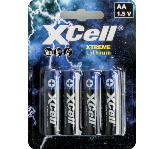 XCell XTREME Lithium Batterie FR6/L91 AA (Mignon) 14500 - 1,5V 3000 mAh