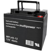 Multipower Blei-Akku MPL40-12 Pb 12V / 40Ah...