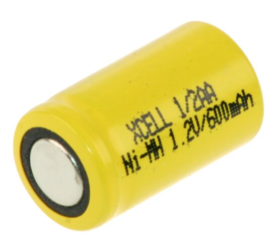 XCell Akku 1/2 AA 1,2V / 600mAh X1/2AA600 ndustrial