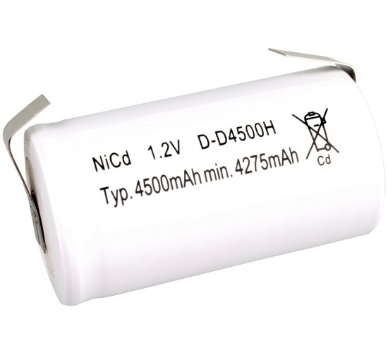 Mexcel Akku Mono D 1,2V / 4500mAh NS4500DH Hochtemperatur Notbeleuchtung LF U