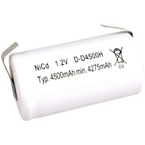 Mexcel Akku Mono D 1,2V / 4500mAh NS4500DH Hochtemperatur...