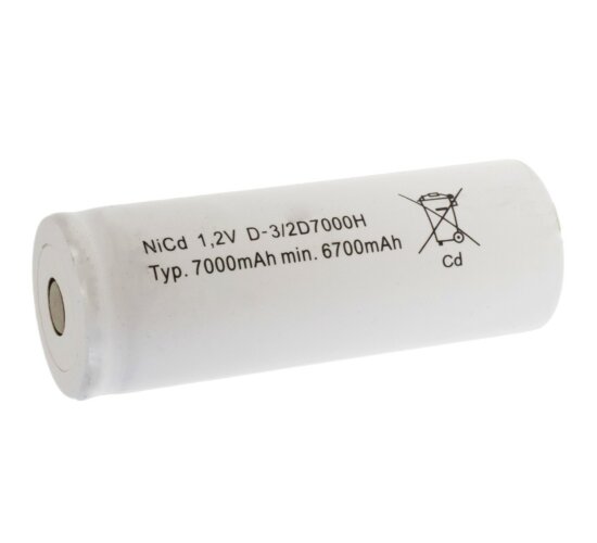 Mexcel Akku 3/2 D 1,2V / 7000mAh NS7000FH Hochtemperatur