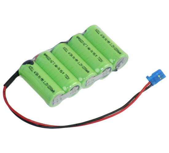 XCell Akku-Pack 6V / 2200mAh NiMh 4/5 A 5S passend für Futaba Empfänger