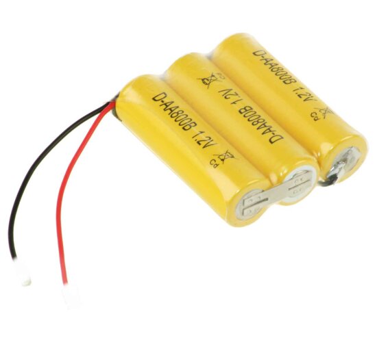 Mexcel Akkupack 3,6V / 800mAh - F1x3 mit Kabel  AA Zellen