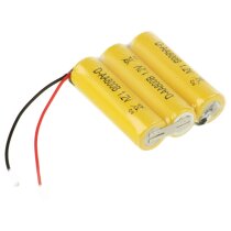 Mexcel Akkupack 3,6V / 800mAh - F1x3 mit Kabel  AA Zellen