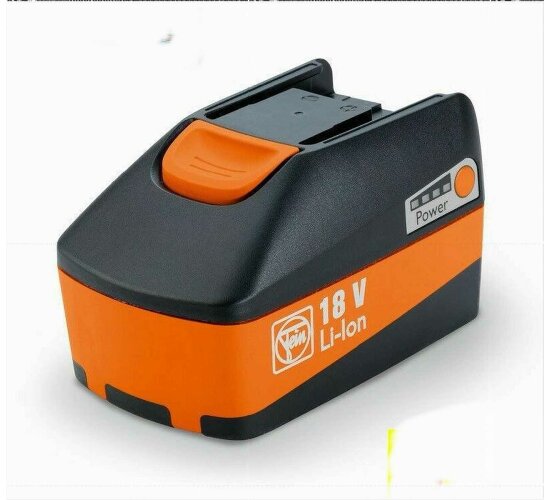 FEIN Akku 18 V  Neubestückt mit 6,0 Ah / 6000 mAh Li-Ion   92604175020 Orange