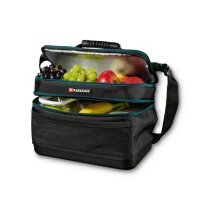 Vesper Kühltasche Picknick Lunch tasche, isoliert, zwei Fächer