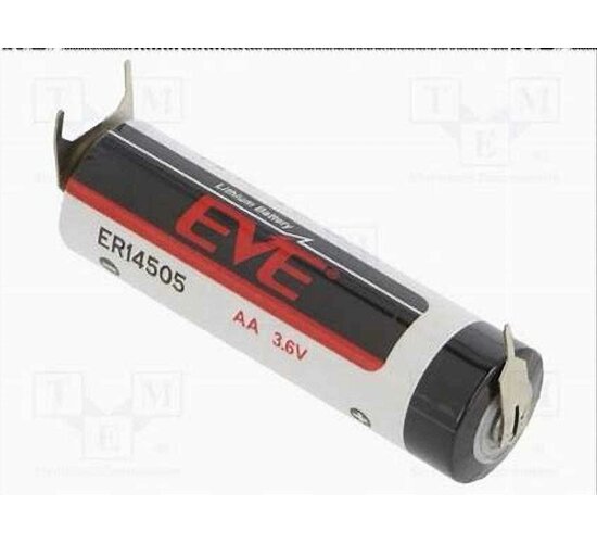 EVE ER14505 LS14500  AA Lithium-Thionylchlorid 3,6 V Print Pin + / - -