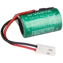 Batteria CR1/2AA 950mAh Con Spina Bianca Siemens 575332TA, Compatibile Con Connettore AMP 928205-2P