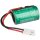 VARTA CR1/2AA Lithium-Batterie 3 Volt 950mAh  6127 mit AMP-BUCHSE-928205-2P Siemens 575332TA