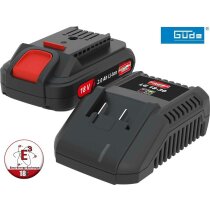 GÜDE Starterset Systemladegerät + 18V E³...