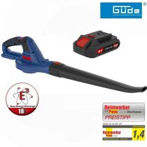 Güde Akku Laubbläser LB 18-201-05 mit Akku und...