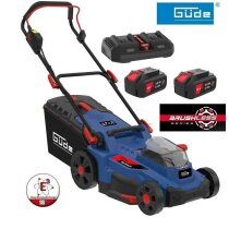 GÜDE Akku Rasenmäher RM 36/37 Brushless mit 2 x...