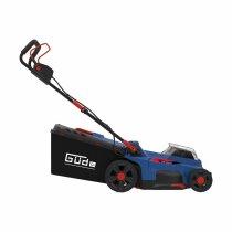 GÜDE Akku Rasenmäher RM 36/37 mit 2 x Akku 4.0 Ah und Doppelladegerät