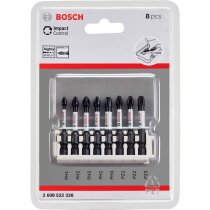 Bosch Professional 8tlg. Schrauber Bit Set (Impact...