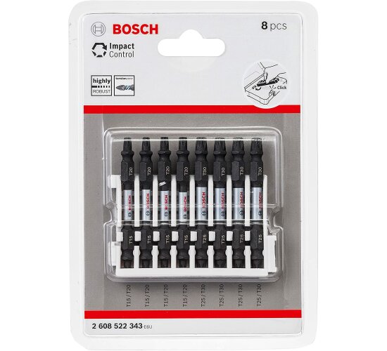 BLACKROBOT Schlagschrauber-Bit-Set 11-teilig – Mit Bits, Adapter & Aufbewahrungskoffer