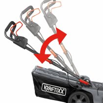 Kraftixx ( Einhell ) Akku-Rasenmäher KX-ARM 3637 Li  36V m. 2 x Akku / Ladegerät