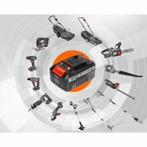 Kraftixx ( Einhell ) Akku-Rasenmäher KX-ARM 3637 Li  36V m. 2 x Akku / Ladegerät