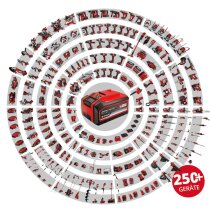 Kraftixx ( Einhell ) Akku-Rasenmäher KX-ARM 3637 Li  36V m. 2 x Akku / Ladegerät