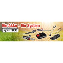 Kraftixx Akku-Rasentrimmer KX-ART 1826 Li 18V Akku 2.0 Ah + Ladegerät l Einhell Power X Cchange
