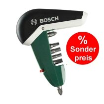 Bosch 7tlg. Pocket Schrauberbit-Set Bit Bits...