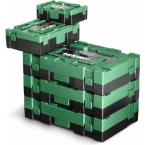 Hitachi Hikoki 40030021 23-teilige Bit-Box, stapellbar Profi Qualität Schlagfest