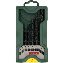 Bosch 7tlg. Mini-X-Line Metallbohrer-Set (Zubehör...