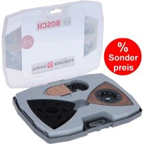 Bosch Professional 6 tlg. Schleifblatt Starlock Best of Sanding Set (für Holz & Mörtel, Zubehör Multifunktionswerkzeug)