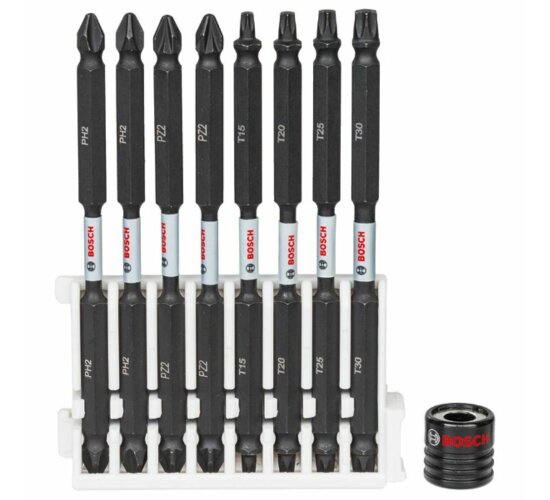 Bosch Doppelklingenbit-Set Impact Control. 9-teilig. diverse. 110 mm